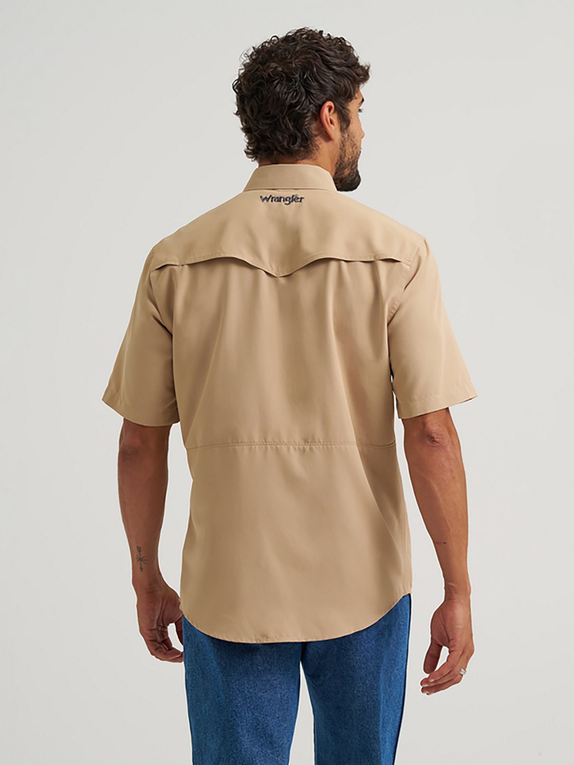 Wrangler Men's All Terrain Gear Printed Performance Shirt - view number 2