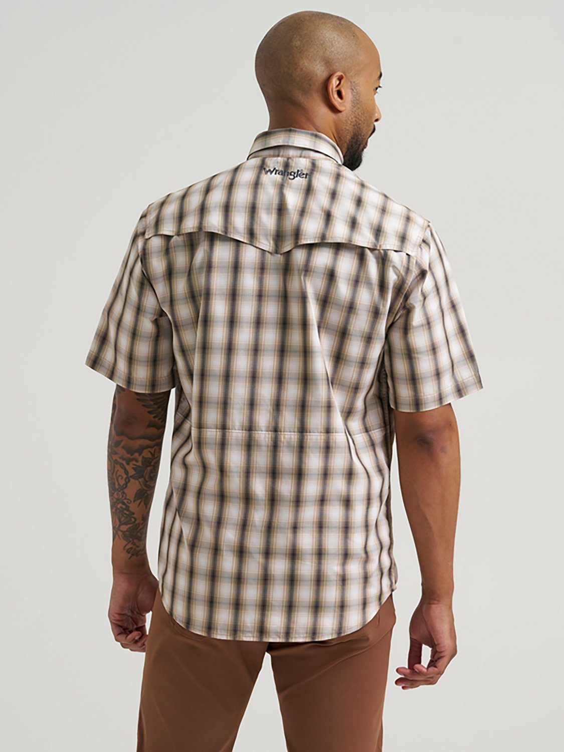 Wrangler Men's All Terrain Gear Printed Performance Shirt - view number 2