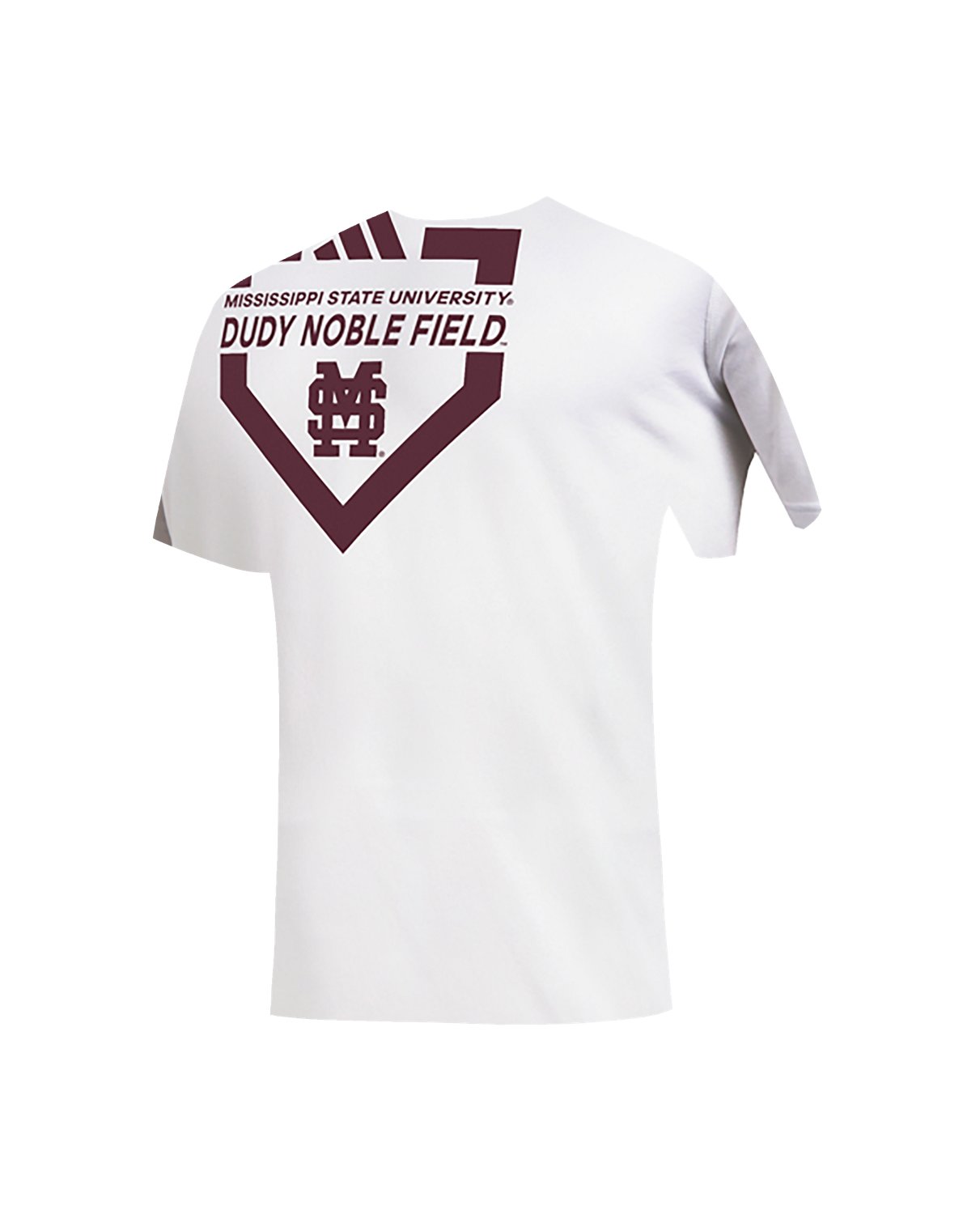 adidas Men's Mississippi State Dudy Field Baseball Diamond Creator T-shirt - view number 3
