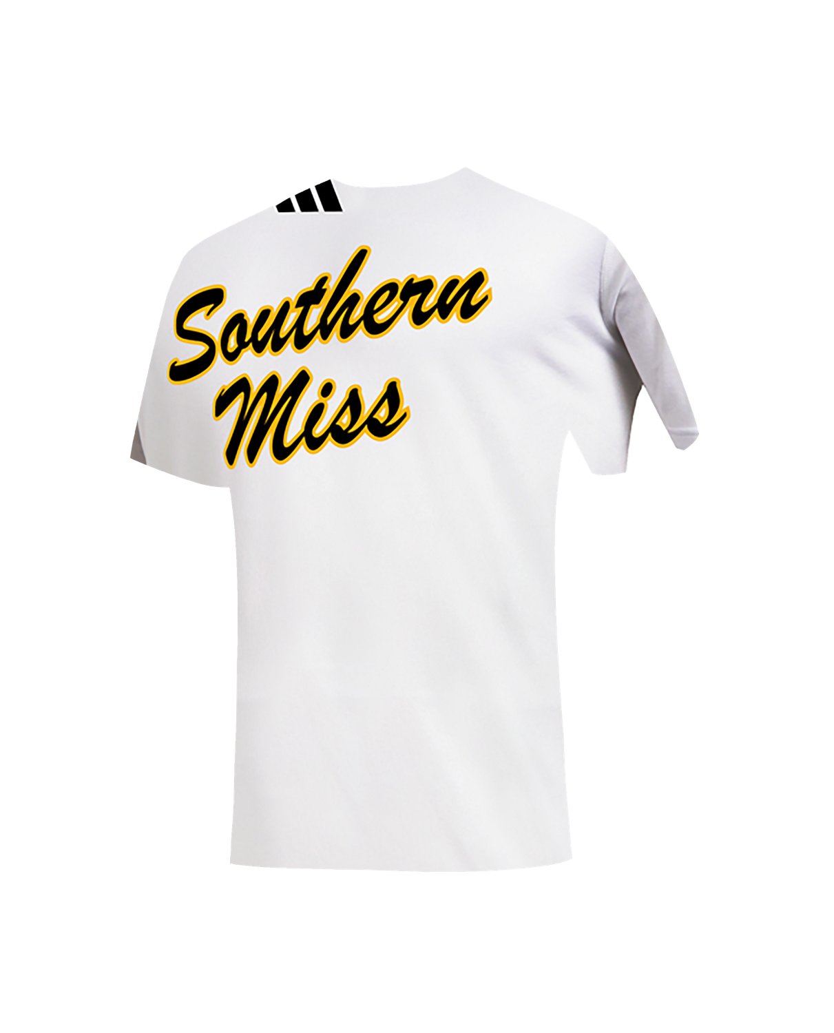 adidas Men's University of Southern Mississippi School Script Fresh T-shirt - view number 3