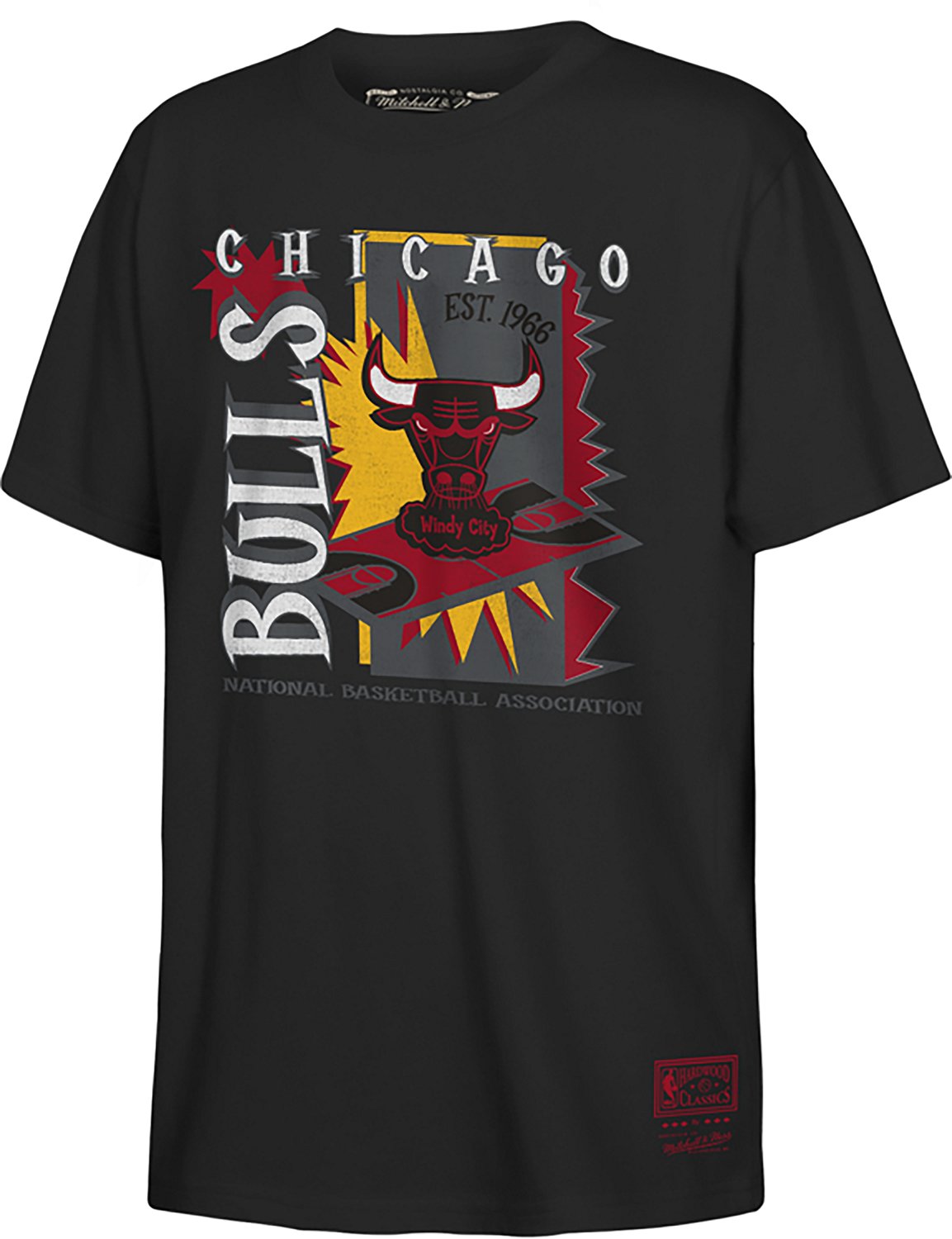 Mitchell & Ness Boys' San Antonio Spurs Retro 90's Poster Graphic T-shirt