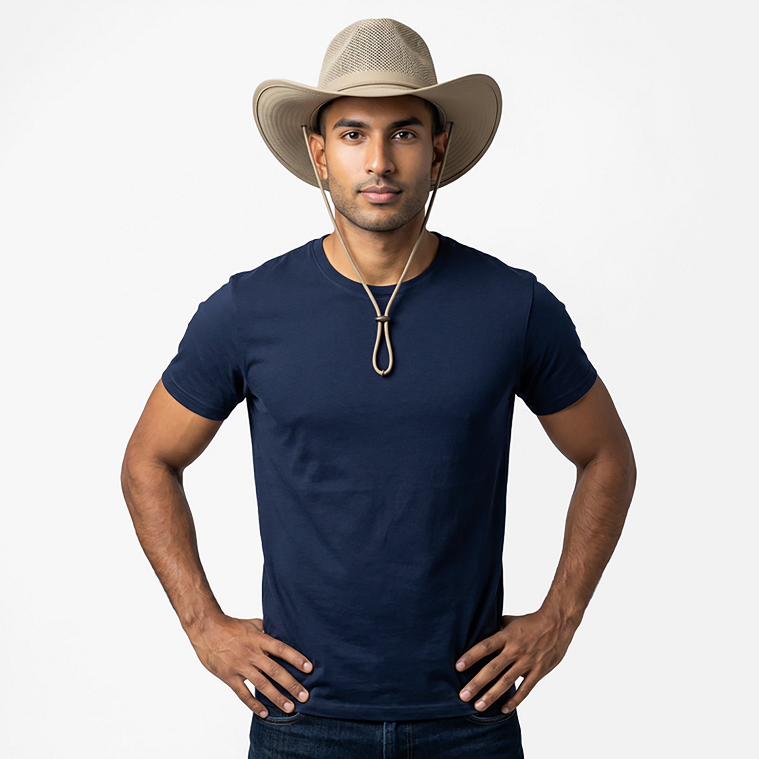 Magellan Outdoors Men's Supplex Mesh Safari Hat
