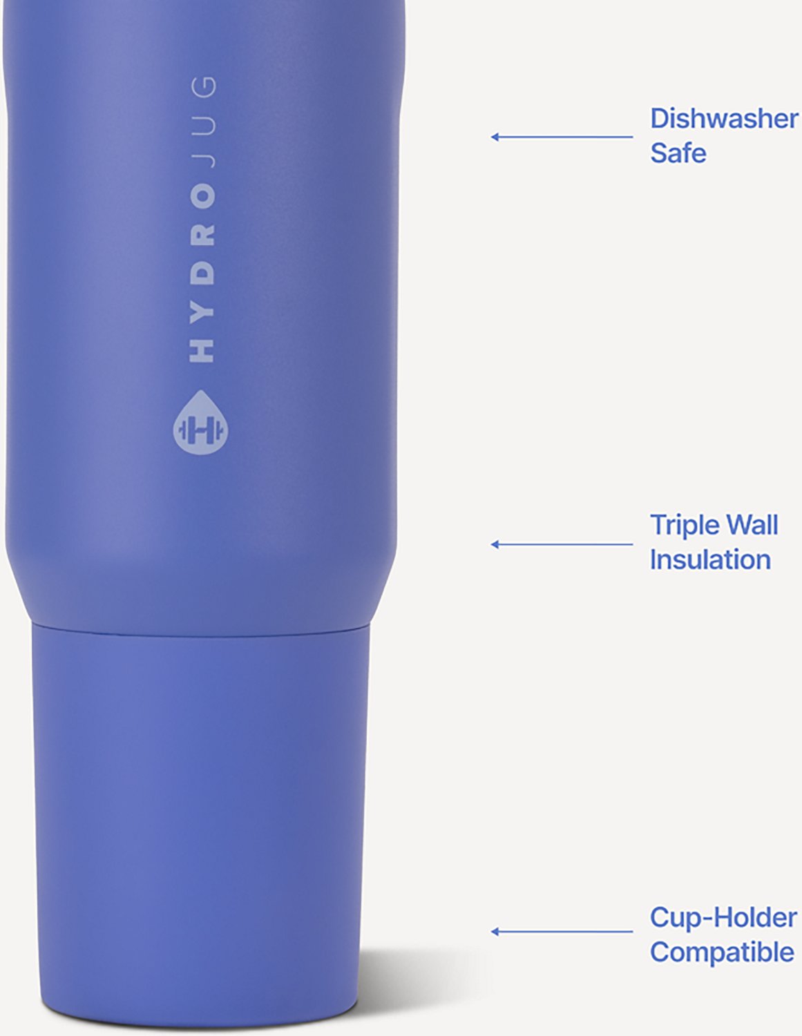 HydroJug Sport 20oz Flip Straw Water Bottle - view number 4