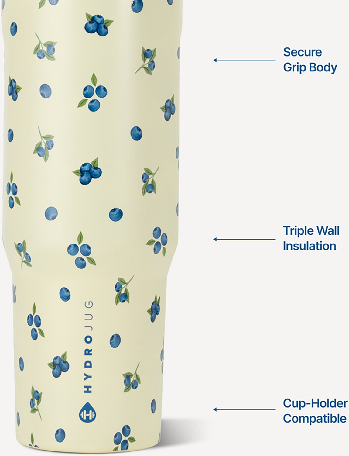 HydroJug Sport 40oz Flip Straw Water Bottle - view number 4