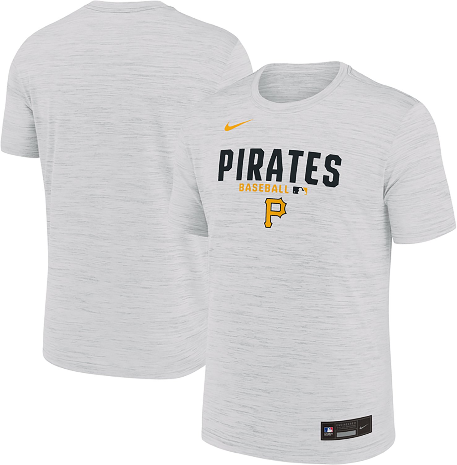 Nike Men's Pittsburgh Pirates AC Velocity Graphic T-shirt - view number 3