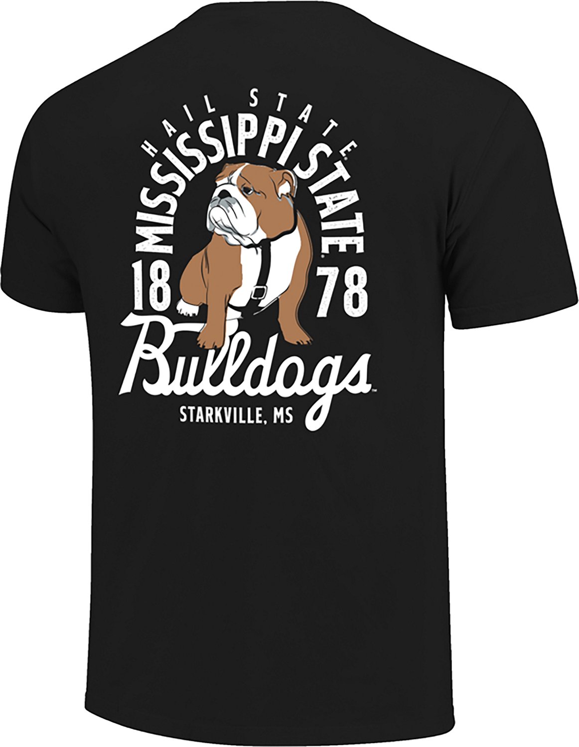Image One Men's Mississippi State Mascot Overlay DS T-shirt - view number 3