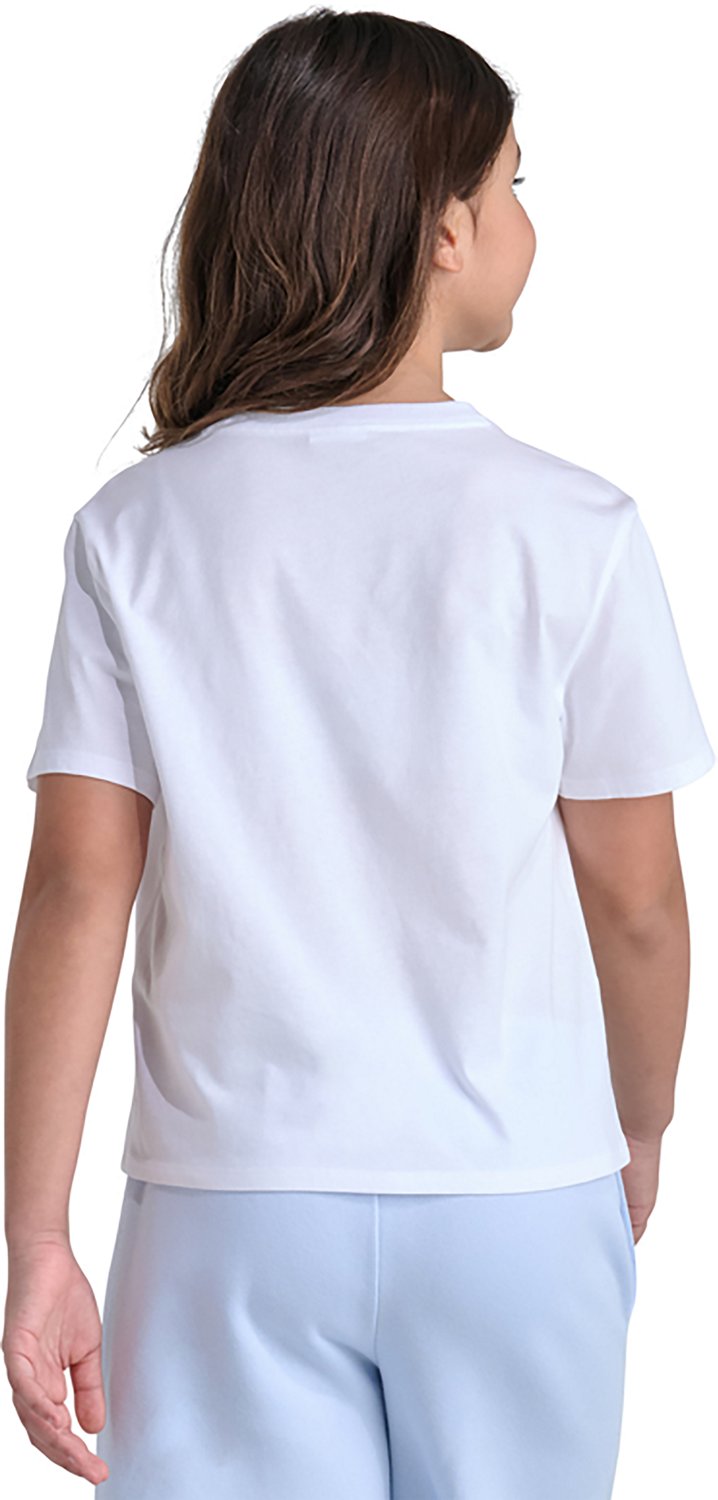 adidas Girls' Graphic Cotton Short Sleeve T-shirt - view number 2