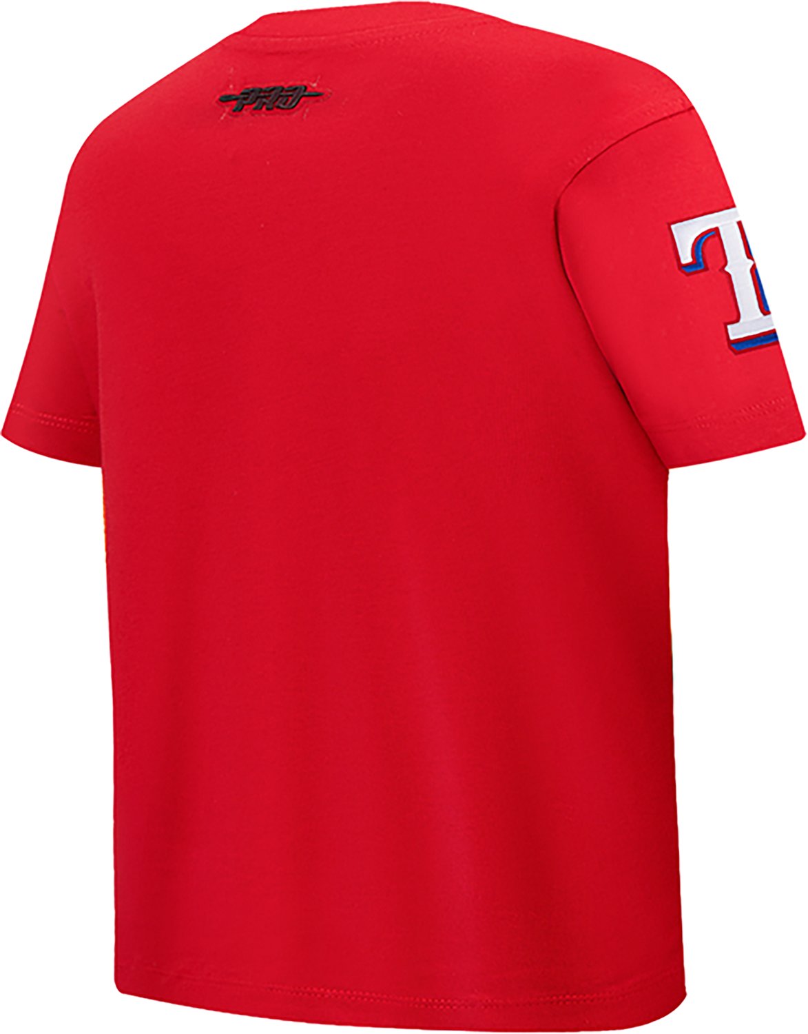 Pro Standard Boys' Texas Rangers Script Tail Baseball Graphic T-shirt