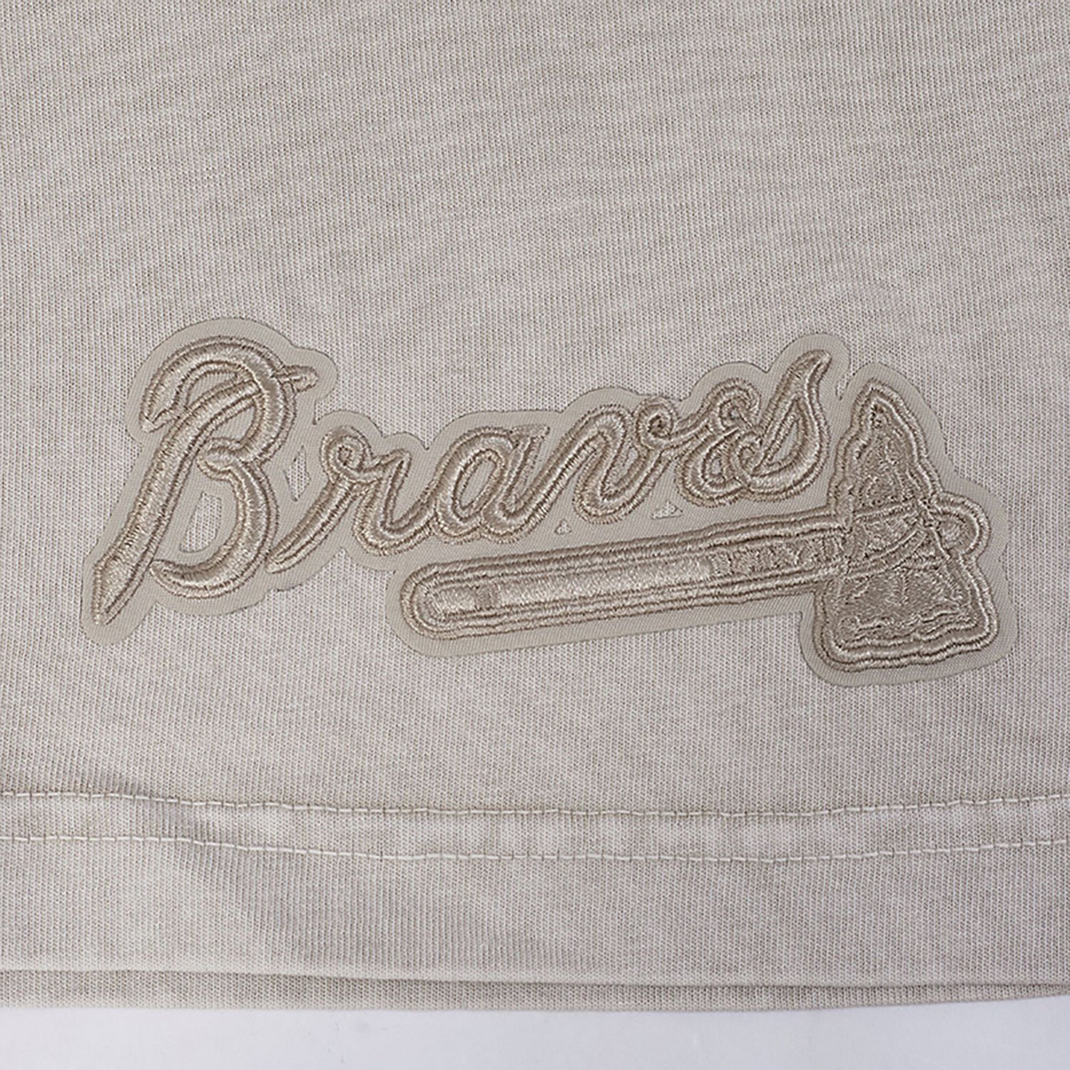 Pro Standard Men's Atlanta Braves Washed Classic Enzyme Wash CJ Drop Shoulder T-shirt - view number 6