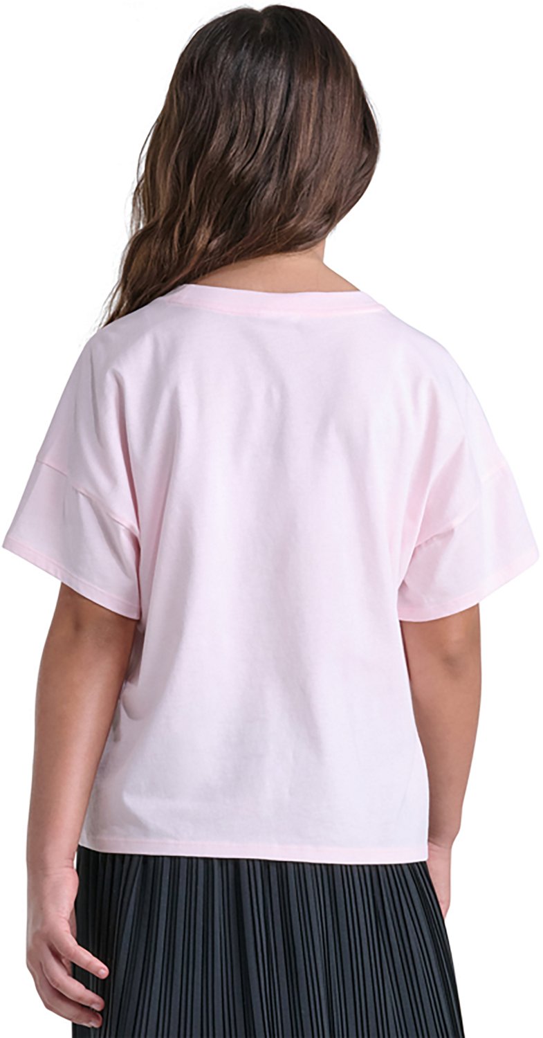 adidas Girls' Wildflower Drop Shoulder Short Sleeve T-shirt - view number 2
