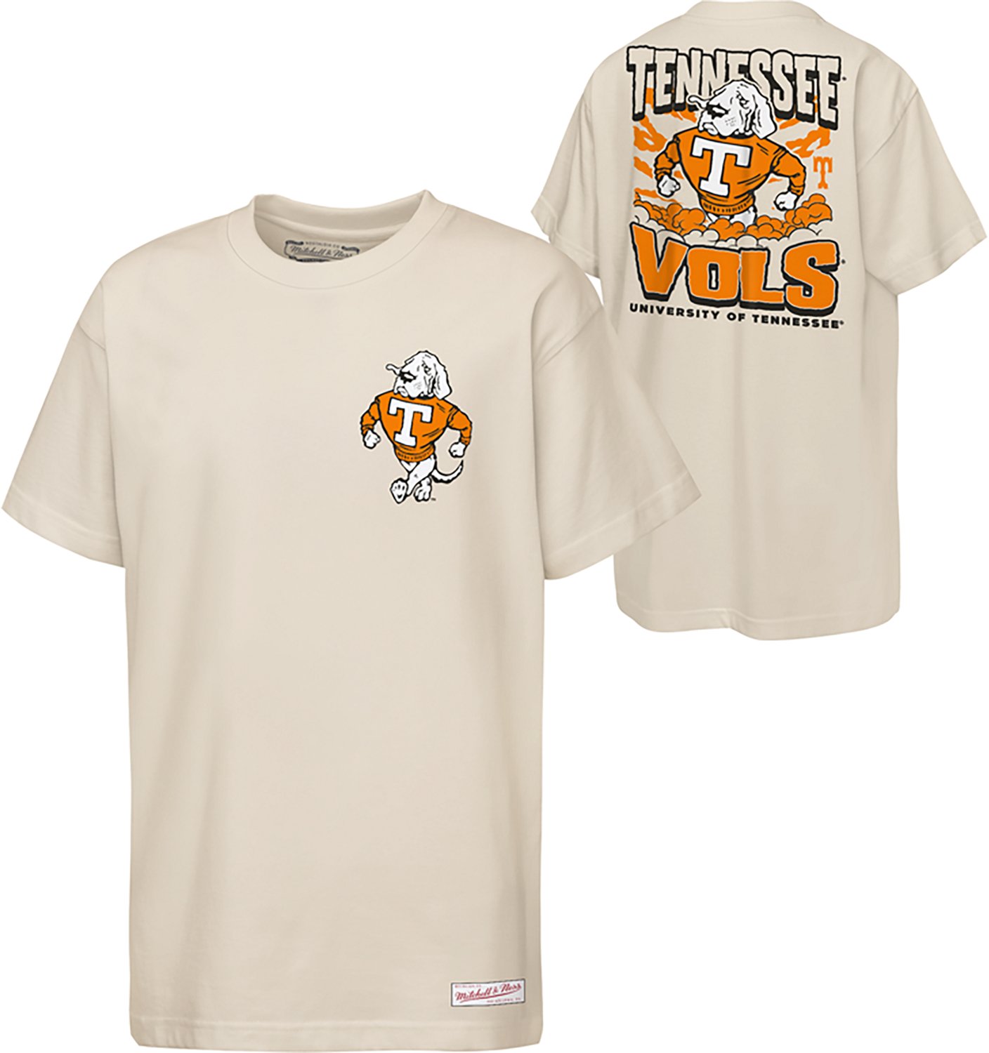 Mitchell & Ness Boys’ Tennessee Volunteers Blast Off Mascot Graphic Short Sleeve T‑Shirt - view number 3