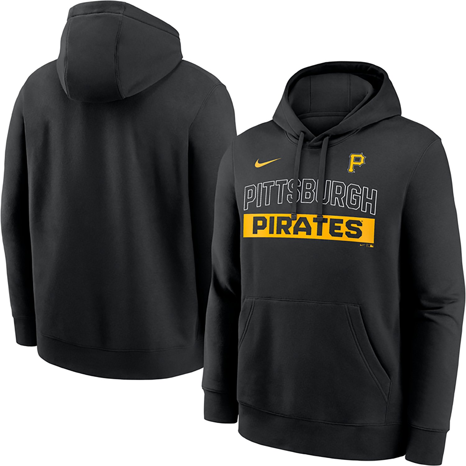 Nike Men's Pittsburgh Pirates Walk Off Club Fleece Hoodie - view number 3