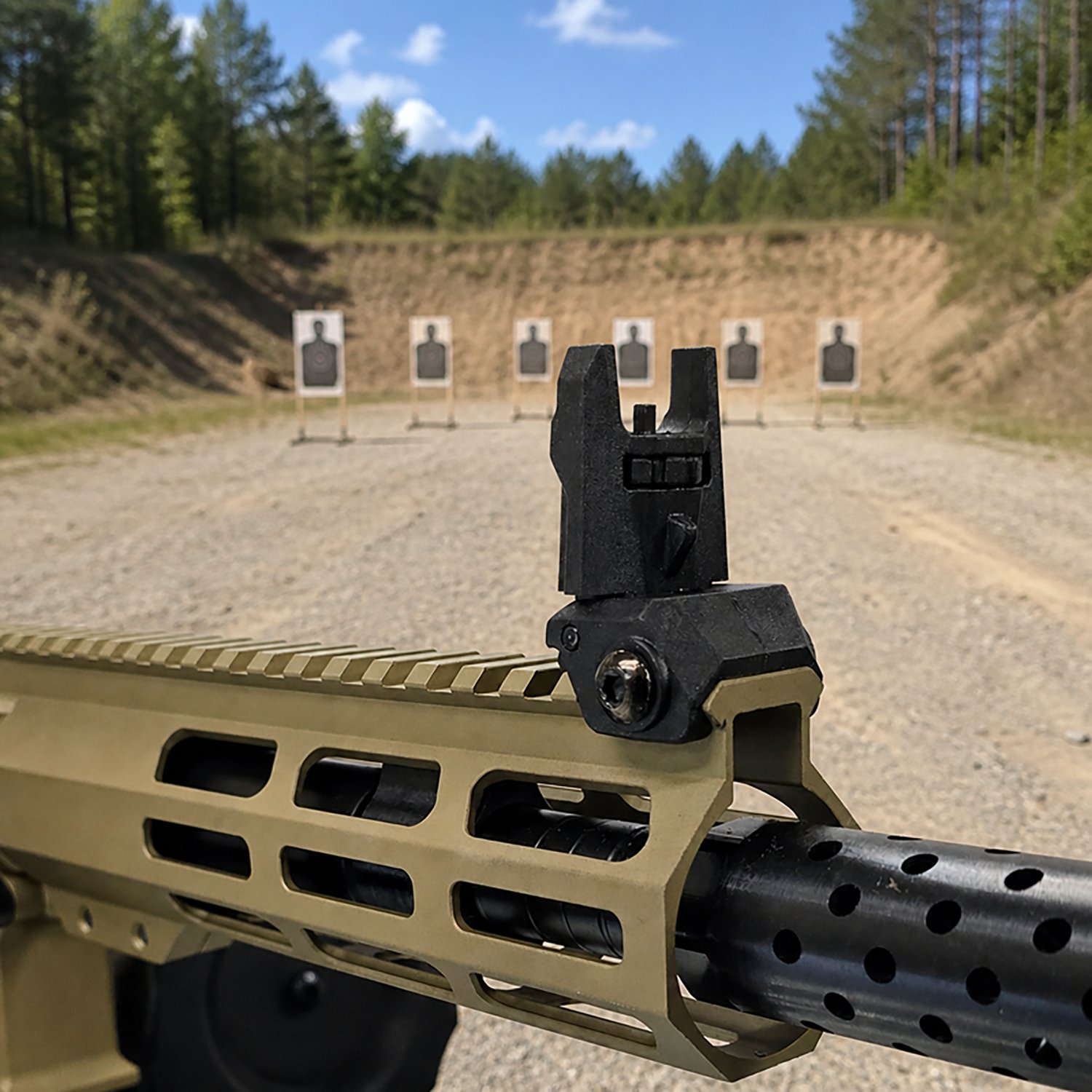 DMA Inc. XTS-FFS XTS Polymer Front Flip-Up Sight                                                                                 - view number 4