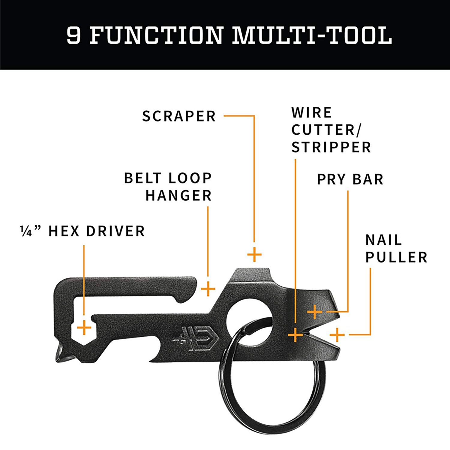 Gerber Mullet Keychain Multi‑Tool - view number 2