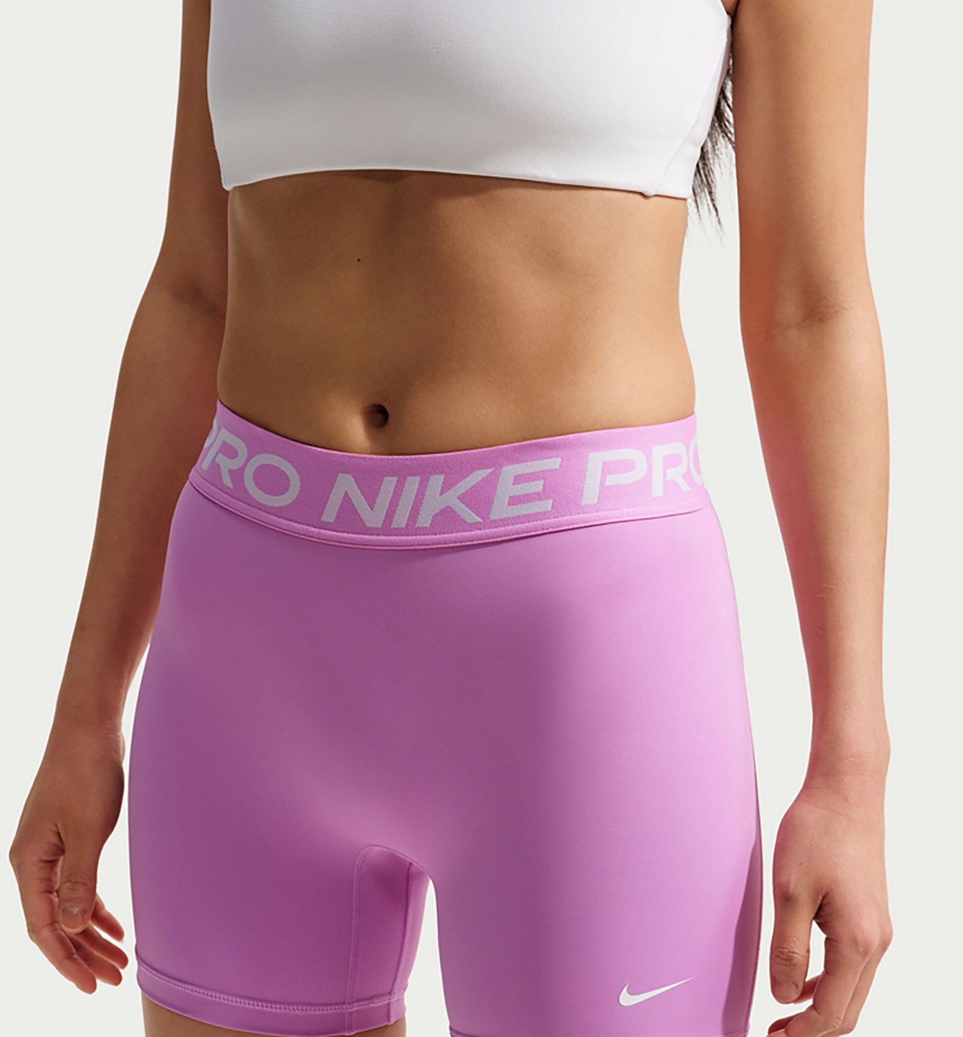 Nike Women's Nike Pro Dri-FIT Mid-Rise Biker Shorts 5 in. - view number 3