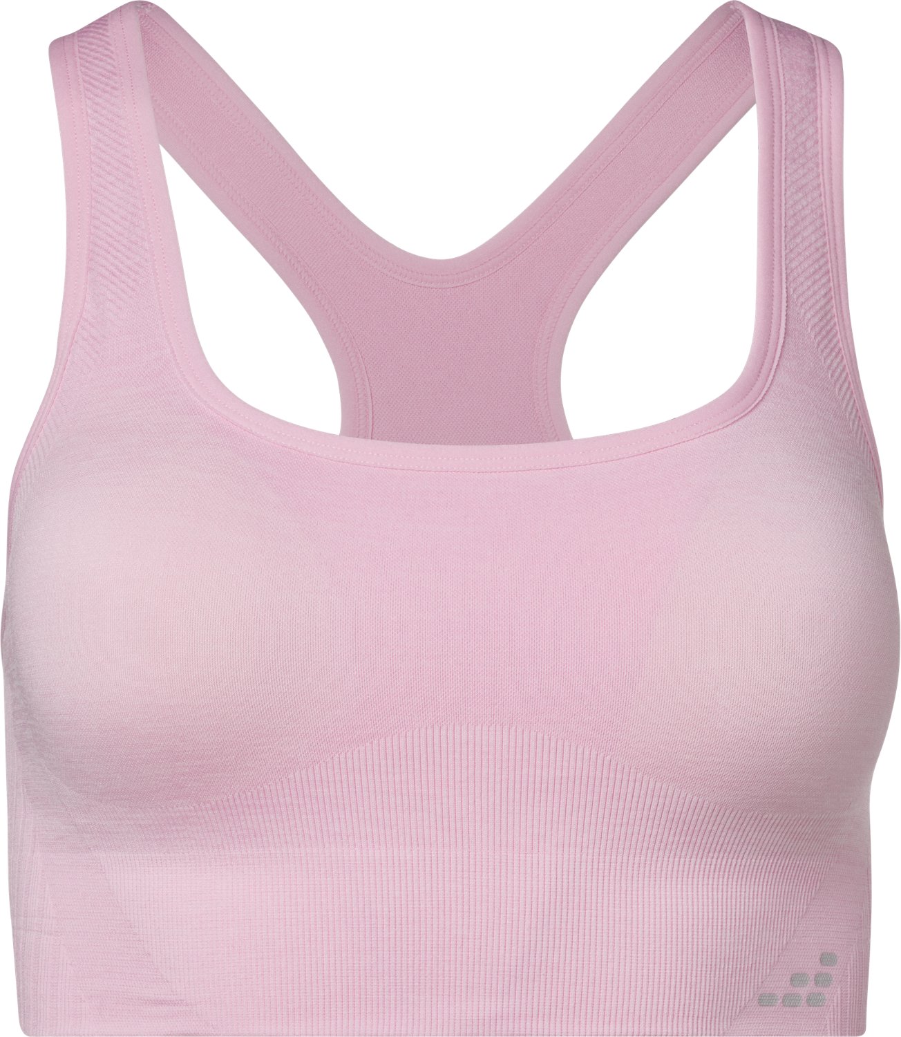 BCG Women's SMLS Padded Square Front Low Support Sports Bra
