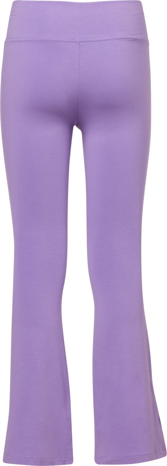 BCG Girls' Cotton Slit Flare Leggings - view number 2