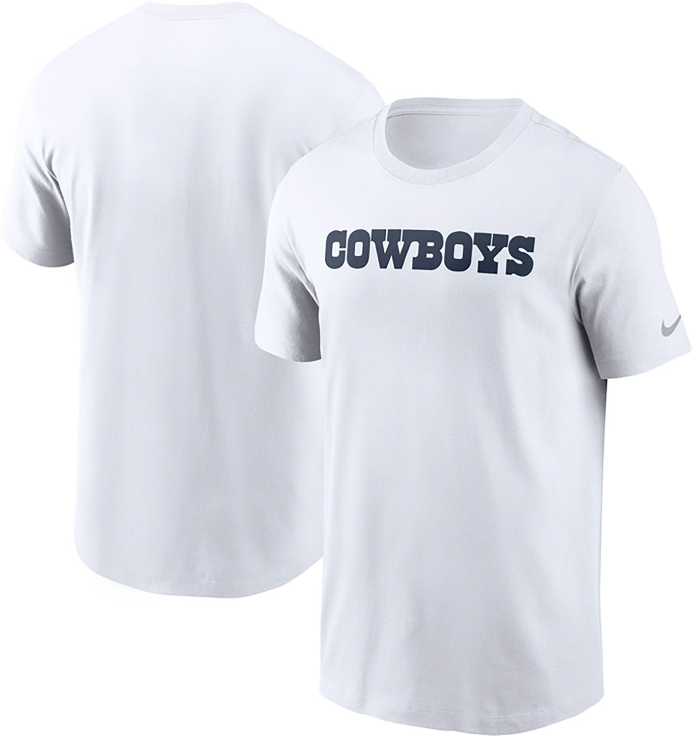 Nike Men's Dallas Cowboys Wordmark Essential Graphic T-shirt