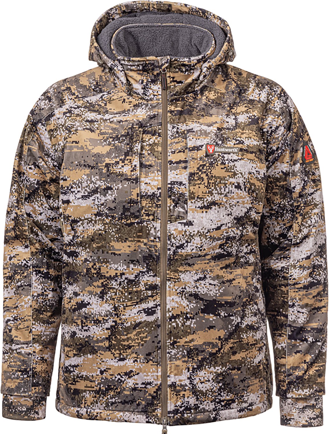 Huntworth Men's Matterhorn Heat Boost HW WP Fleece Lined Jacket - view number 2
