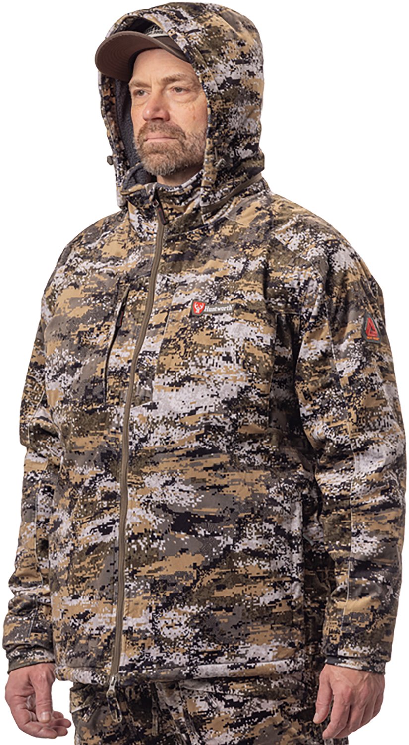 Huntworth Men's Matterhorn Heat Boost HW WP Fleece Lined Jacket - view number 4