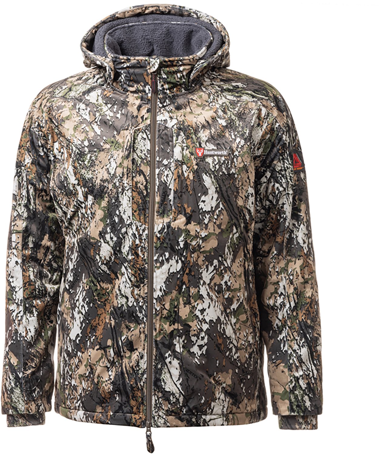 Huntworth Men's Matterhorn Heat Boost HW WP Fleece Lined Jacket - view number 2