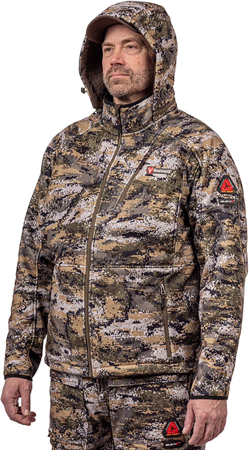 Huntworth Men's Warren Heat Boost HW Softshell Jacket - view number 3