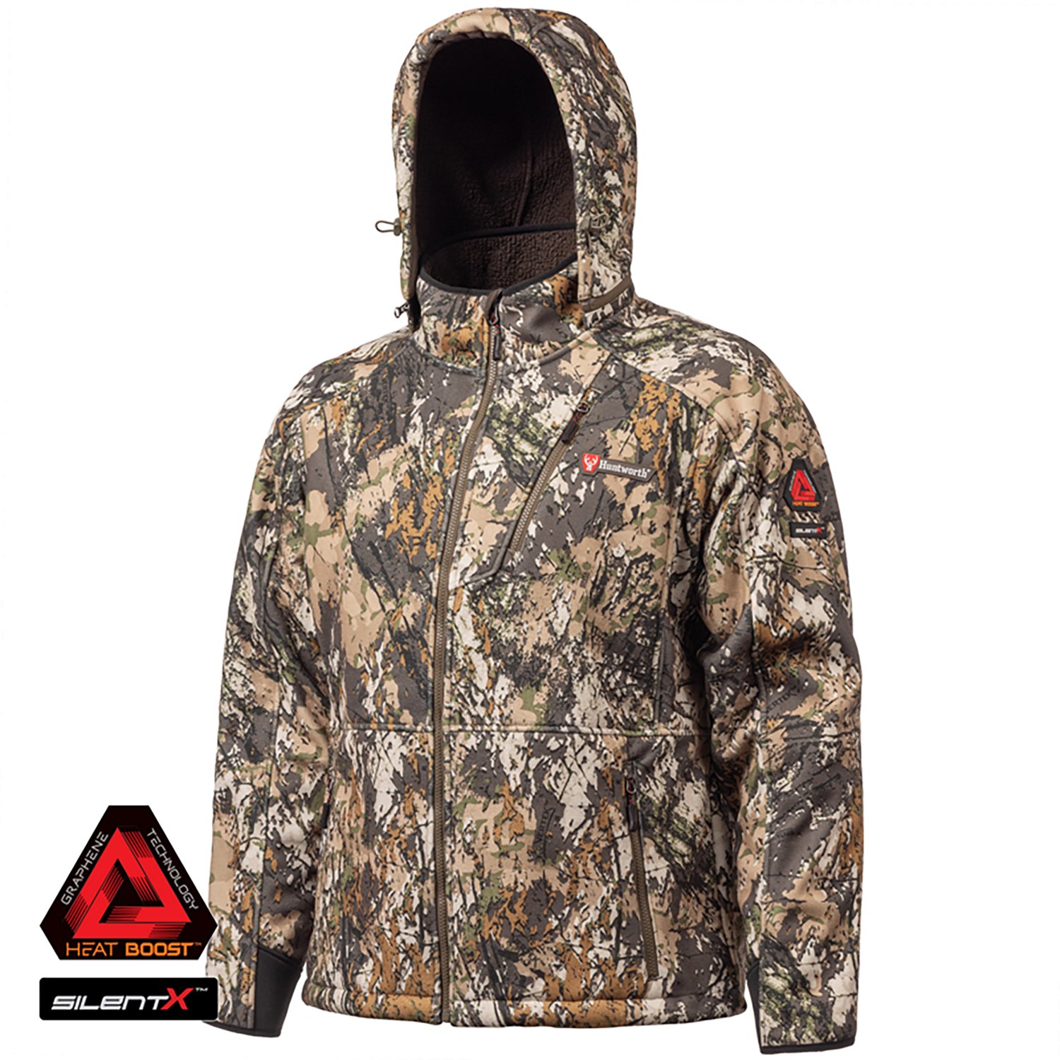 Huntworth Men's Warren Heat Boost HW Softshell Jacket