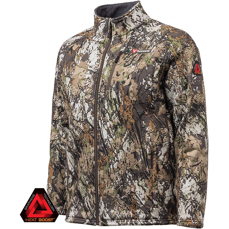 Huntworth Saskatoon Heat Boost Heavyweight Softshell Jacket for Men - Huntworth Vertek