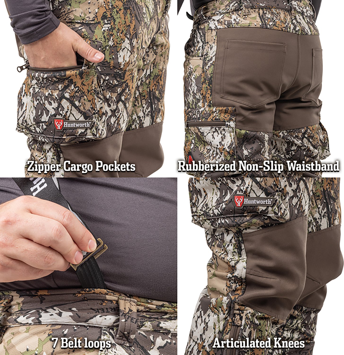 Huntworth Men's Saskatoon Heat Boost Heavyweight Soft Shell Hunting Pants