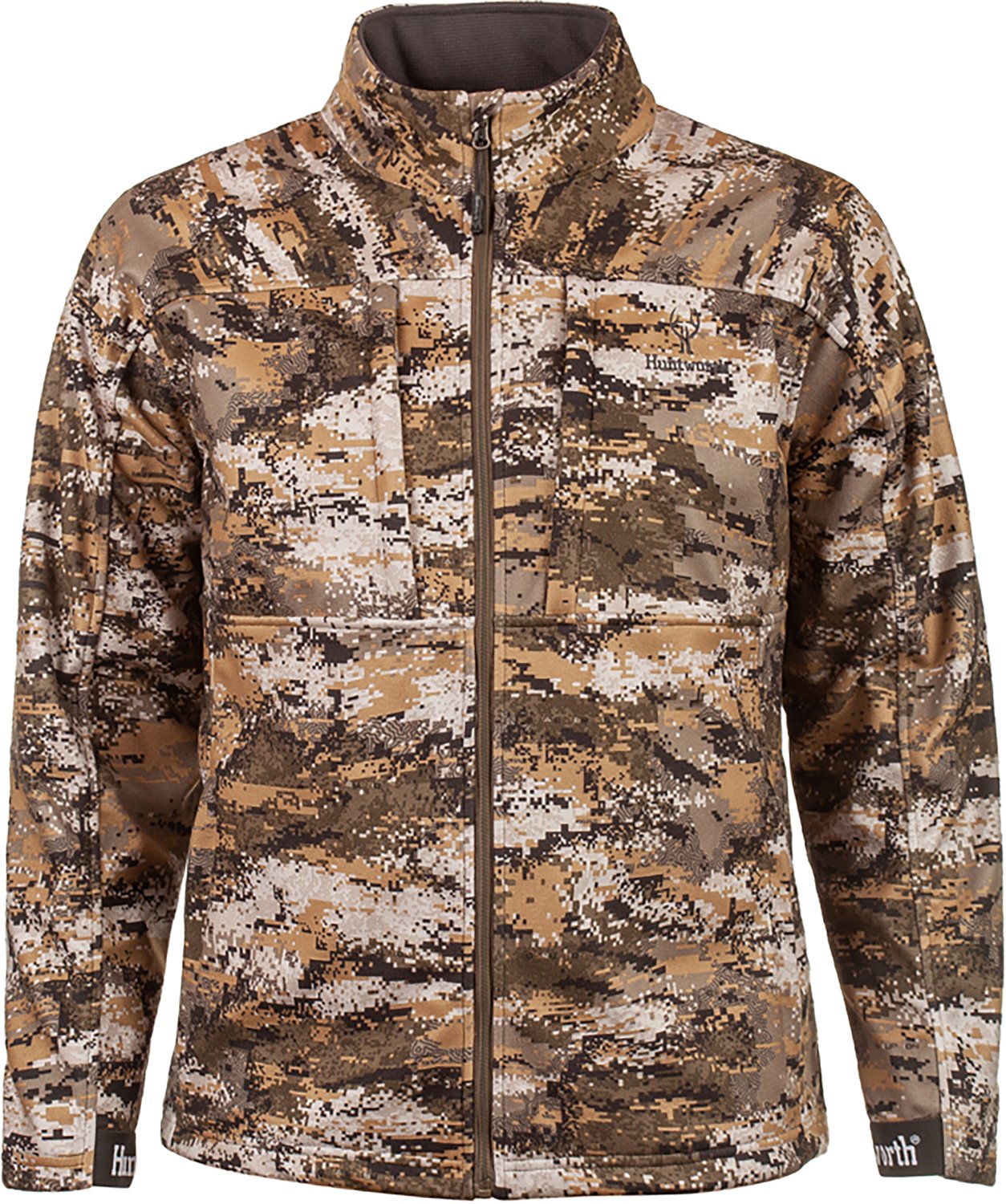 Huntworth Men's Elkins MW Softshell Grid-Fleece Lined Jacket - view number 2
