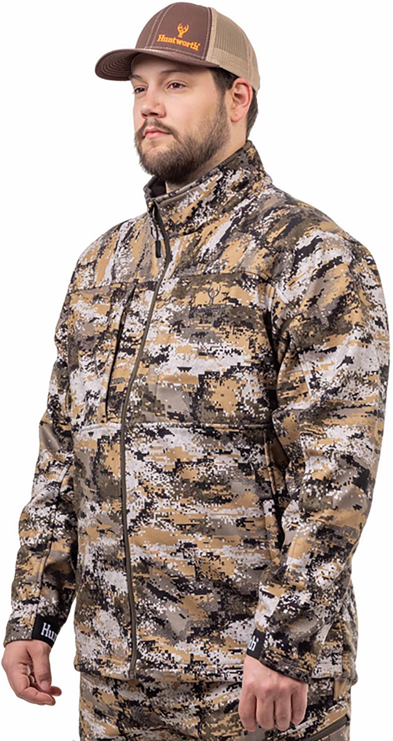 Huntworth Men's Elkins MW Softshell Grid-Fleece Lined Jacket - view number 5