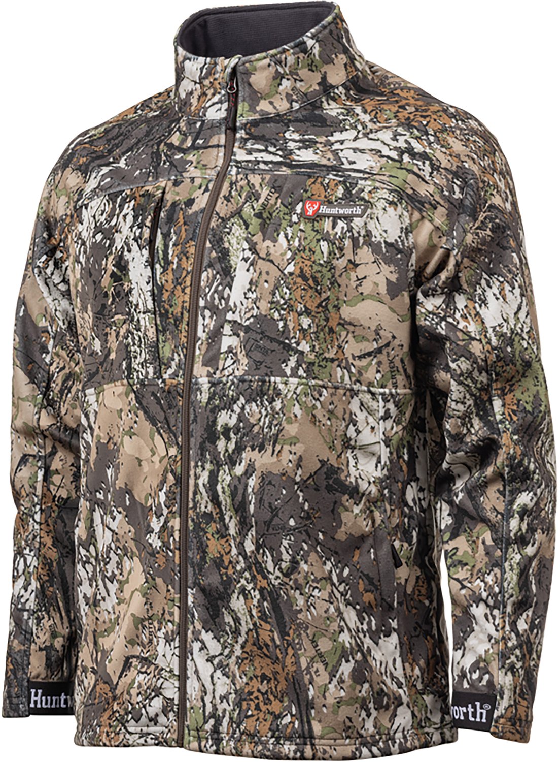 Huntworth Men's Elkins MW Softshell Grid-Fleece Lined Jacket