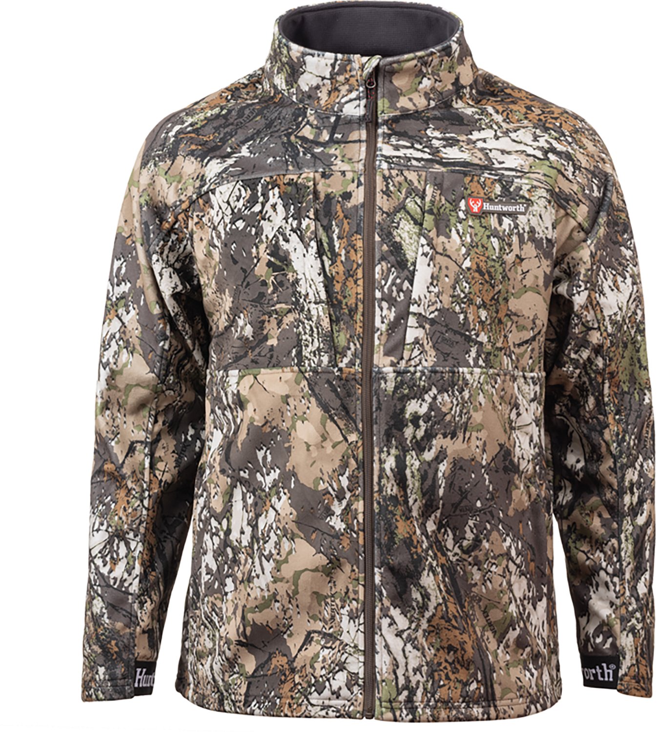 Huntworth Men's Elkins MW Softshell Grid-Fleece Lined Jacket