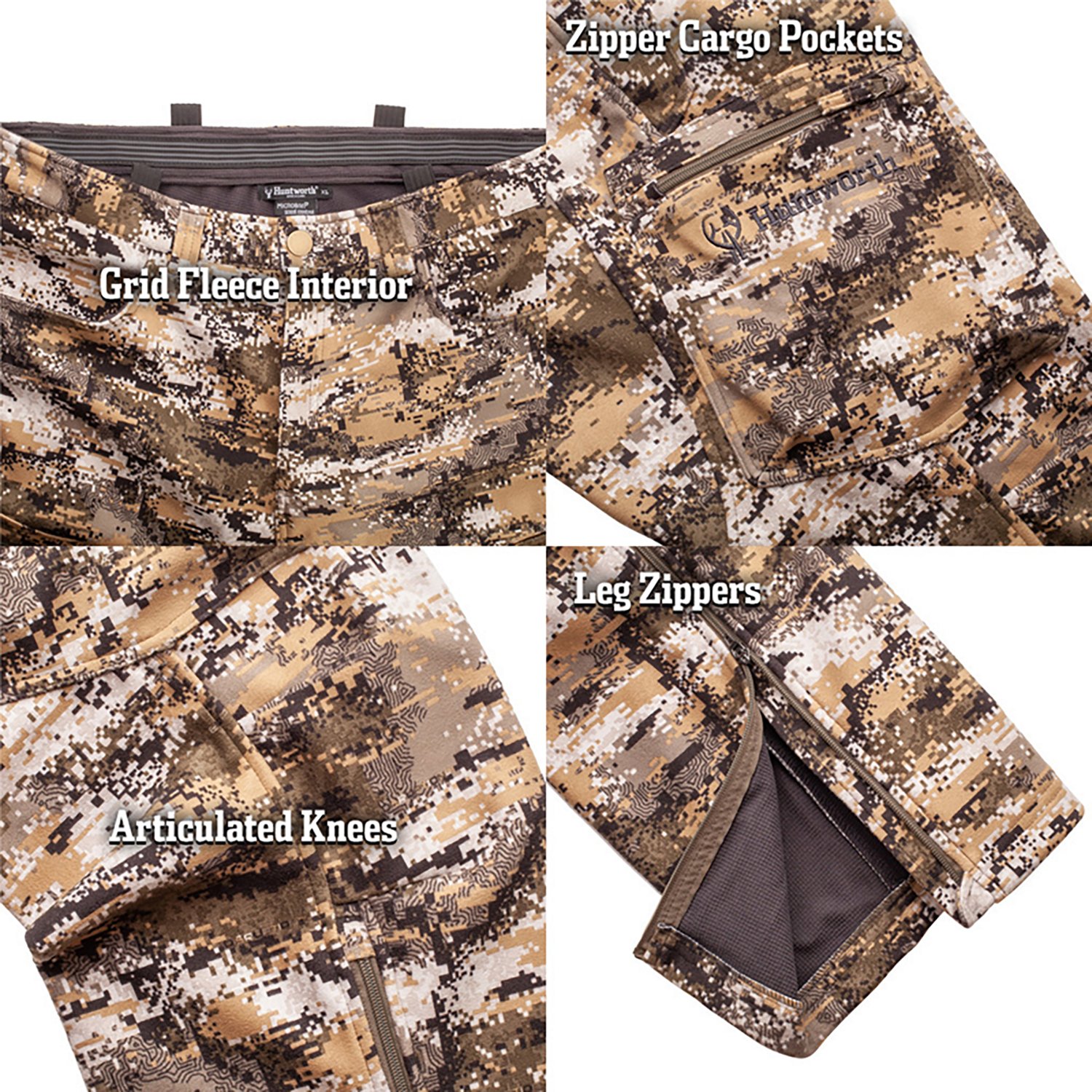 Huntworth Men's Elkins Midweight Hunting Pants - view number 6