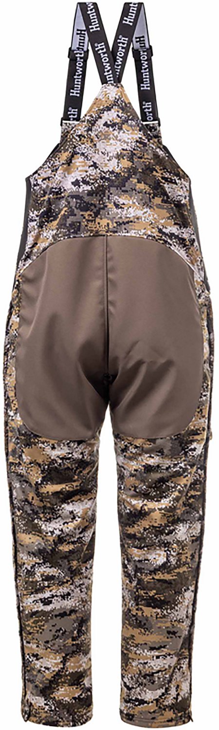 Huntworth Men's Elkins MW Softshell Grid-Fleece Lined Bib - view number 2