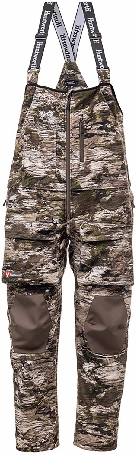 Huntworth Men's Elkins MW Softshell Grid-Fleece Lined Bib