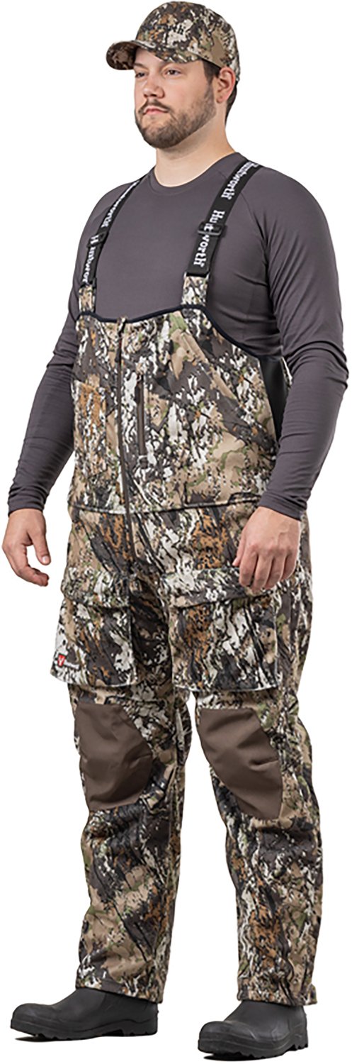 Huntworth Men's Elkins MW Softshell Grid-Fleece Lined Bib