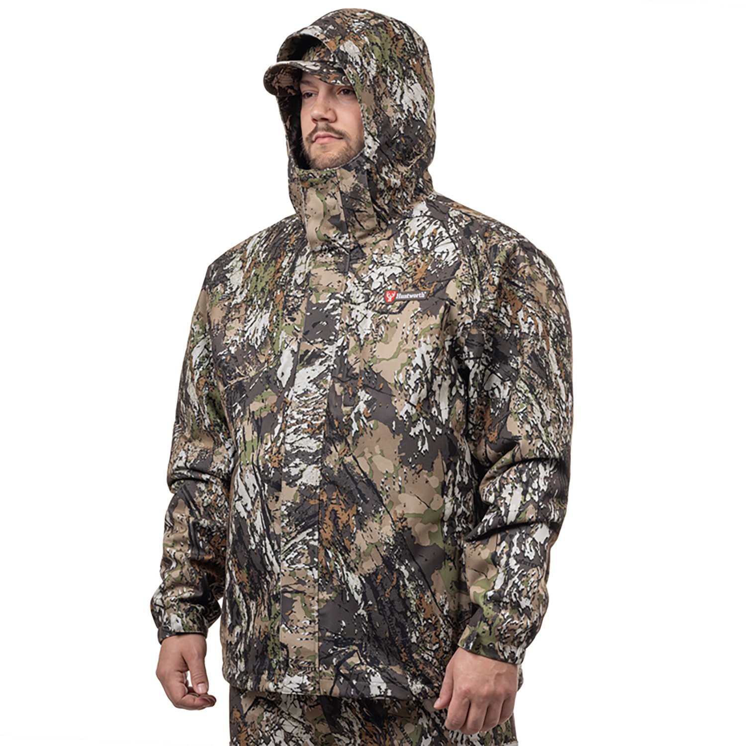 Huntworth Men's Winsted LW WP Tricot Rain Jacket - view number 4