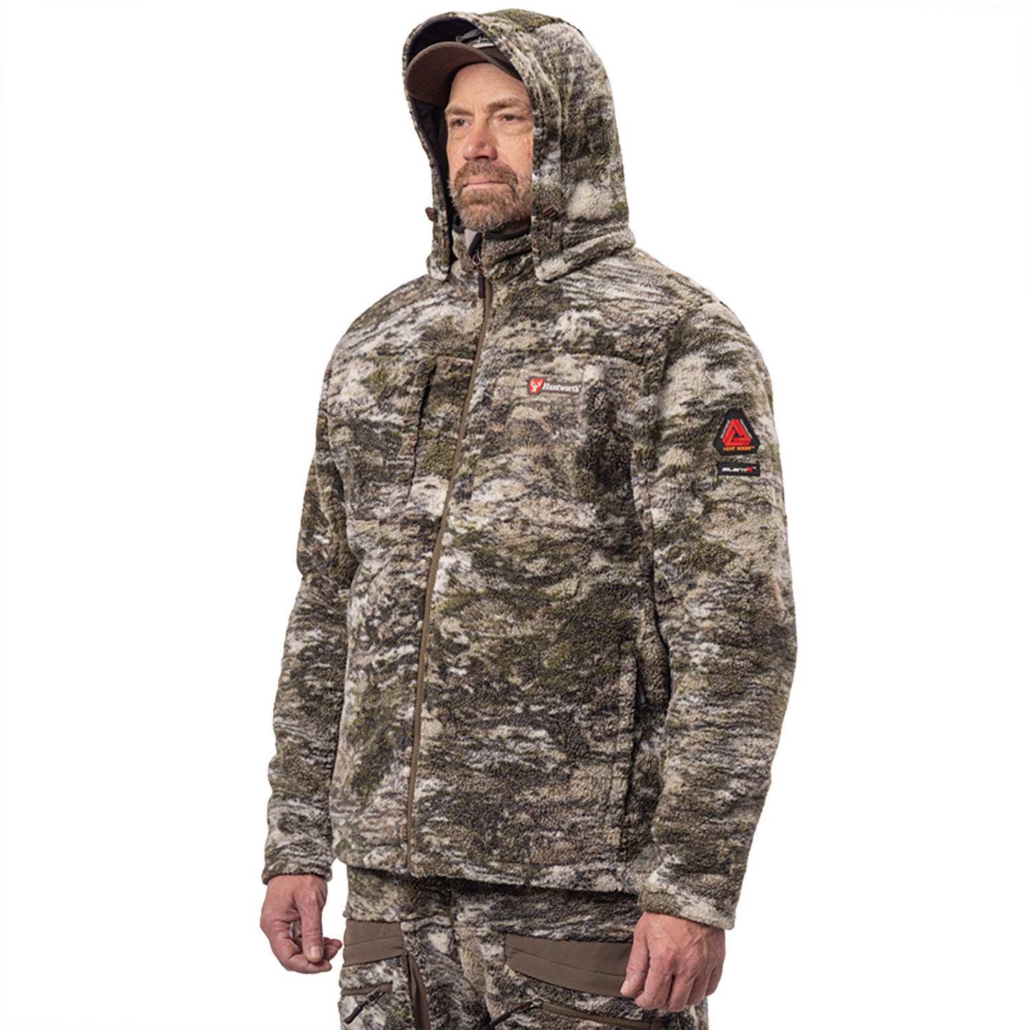 Huntworth Men's Saginaw Heat Boost Heavyweight Hunting Jacket - view number 4