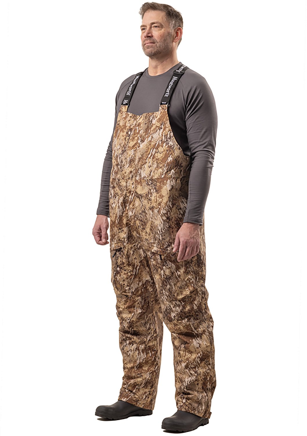 Huntworth Men's Moreau Midweight Waterproof Hunting Bib - view number 3