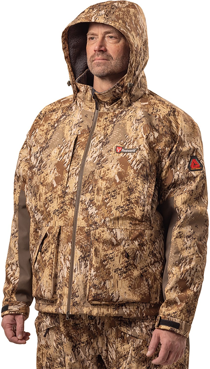 Huntworth Men's Huron Heat Boost Heavyweight Waterproof Waterfowl Hunting Jacket - view number 3