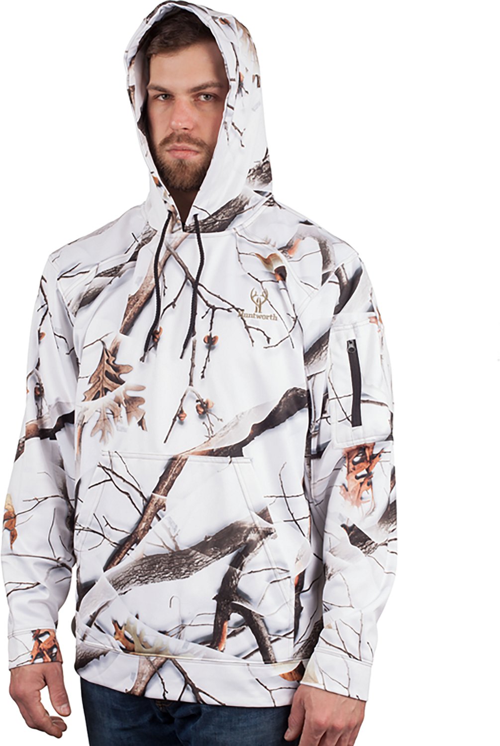 Huntworth Men's Harrison Midweight Performance Fleece Hoodie - view number 4