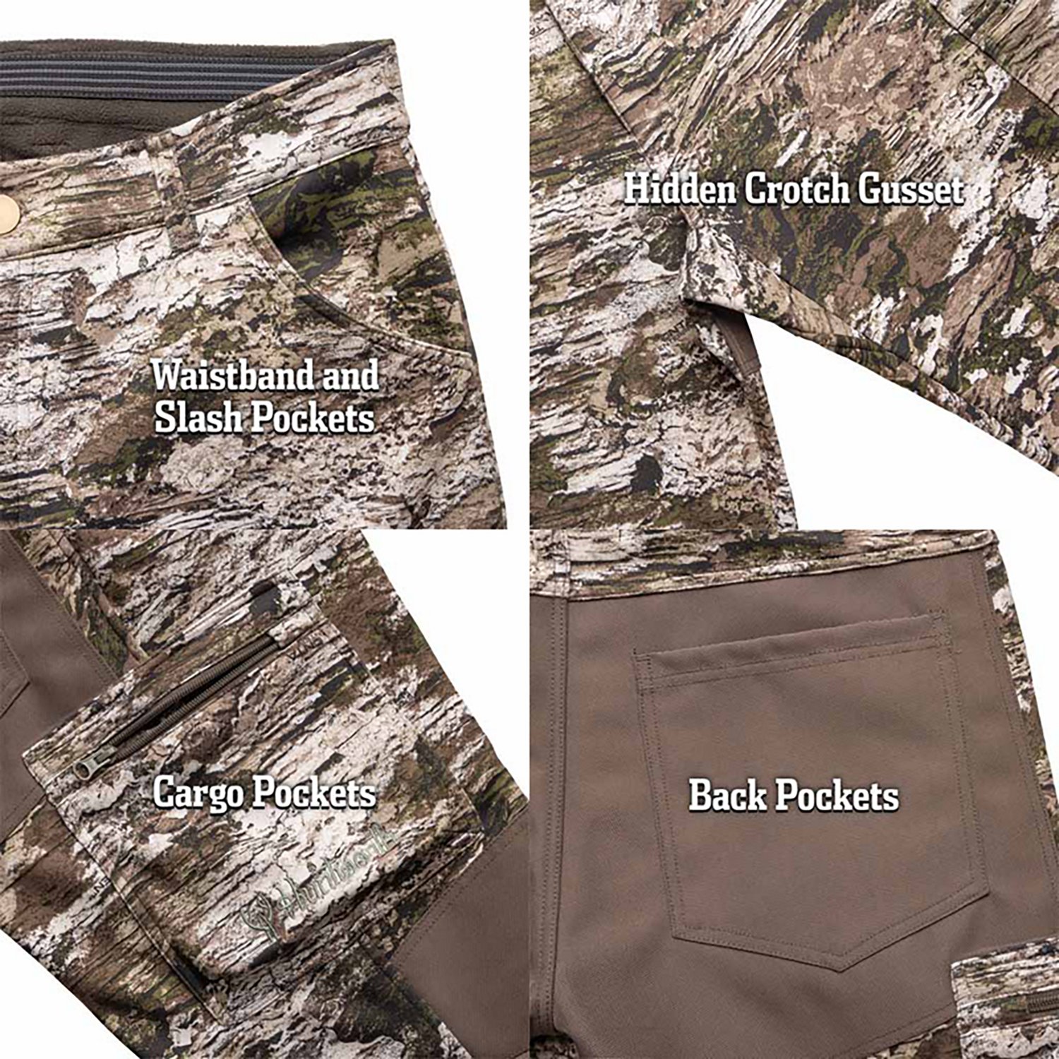 Huntworth Women's Torrington Midweight Softshell Pants - view number 5