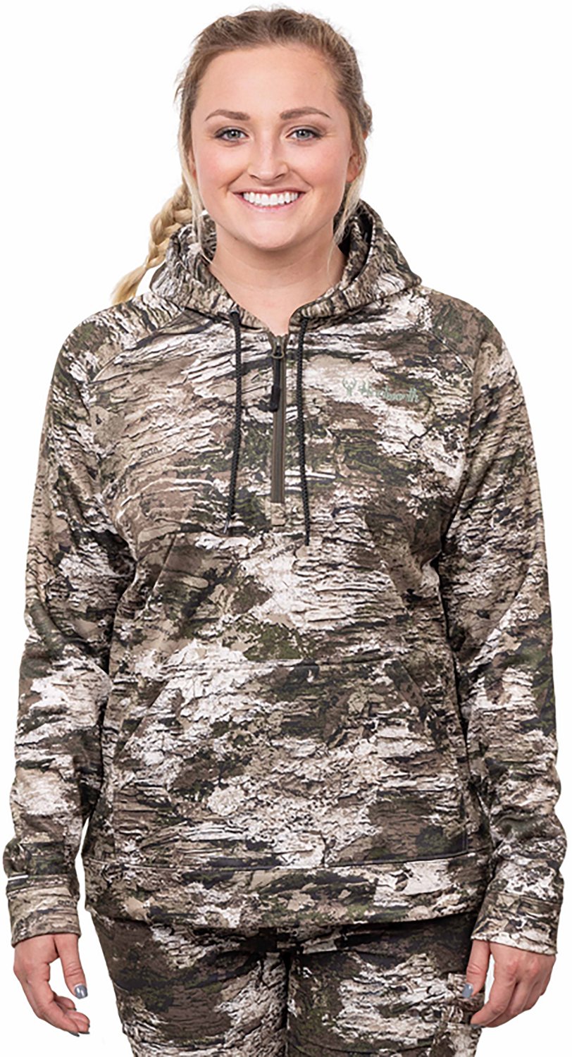 Huntworth Women's Harrison Midweight Performance Hunting Hoodie - view number 3