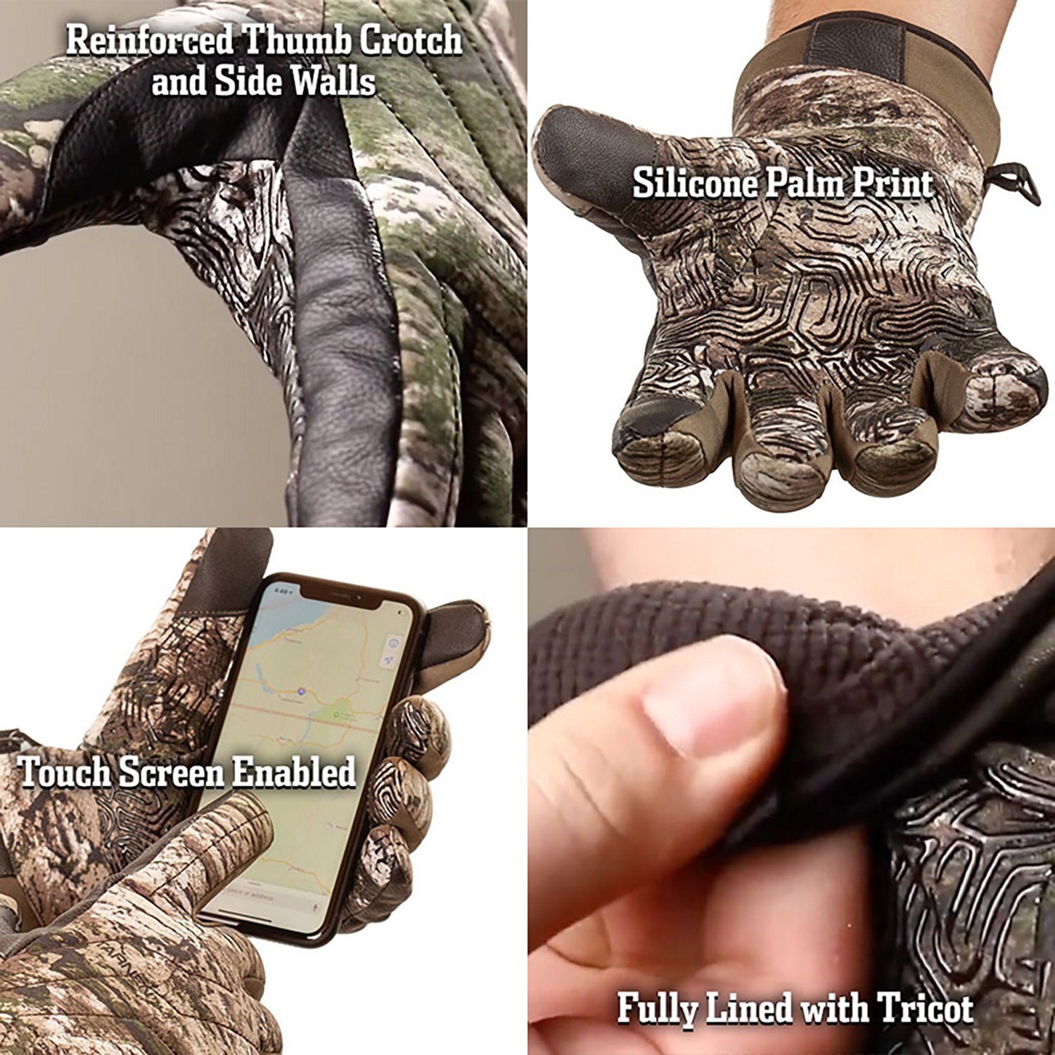 Huntworth Men's Heavyweight Anchorage Primaloft Insulated Waterproof Gloves - view number 2