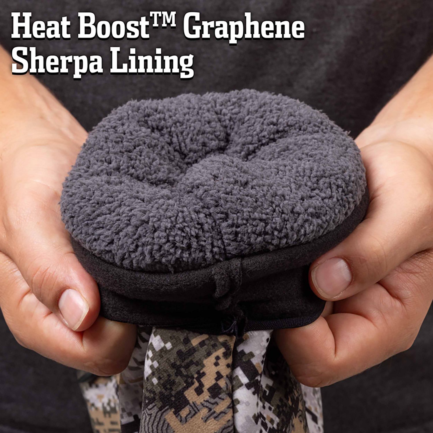 Huntworth Men's Onding Heat Boost Heavyweight Hunting Muff - view number 3