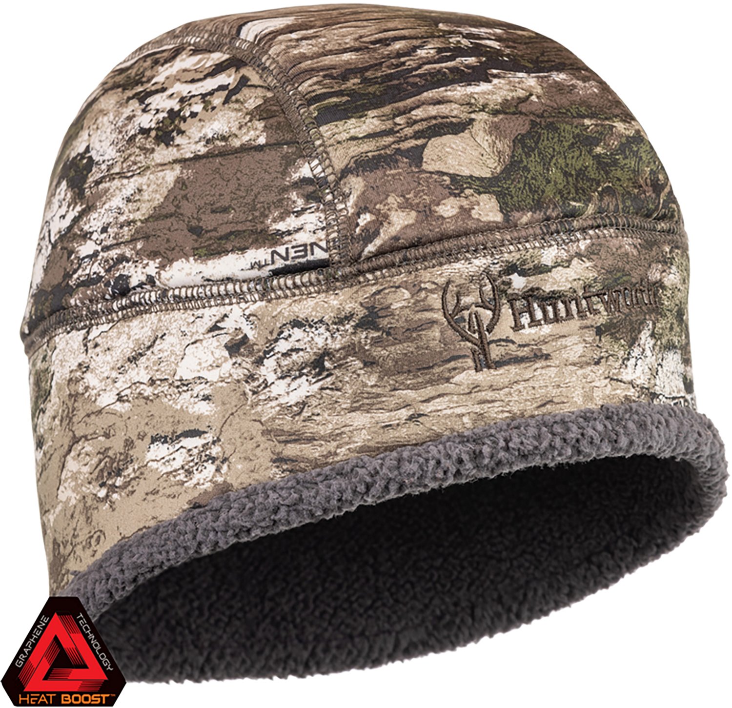 Huntworth Men's Bruggen Heat Boost Heavyweight Softshell Beanie