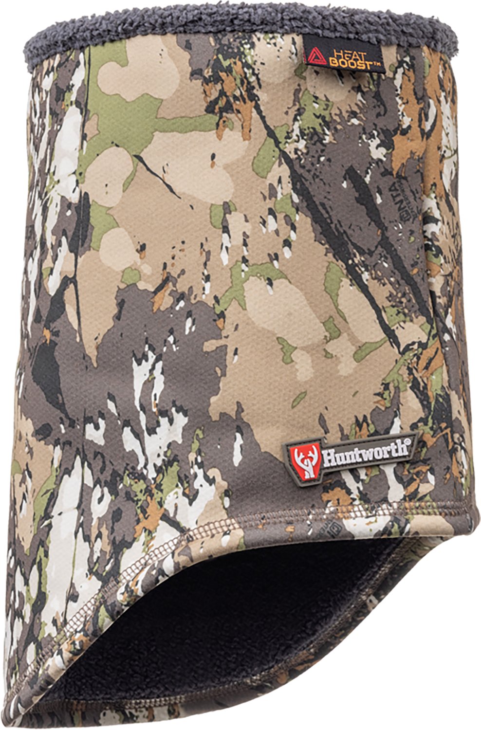 Huntworth Men's Anamoose Heat Boost Heavyweight Softshell Neck Gaiter - view number 2