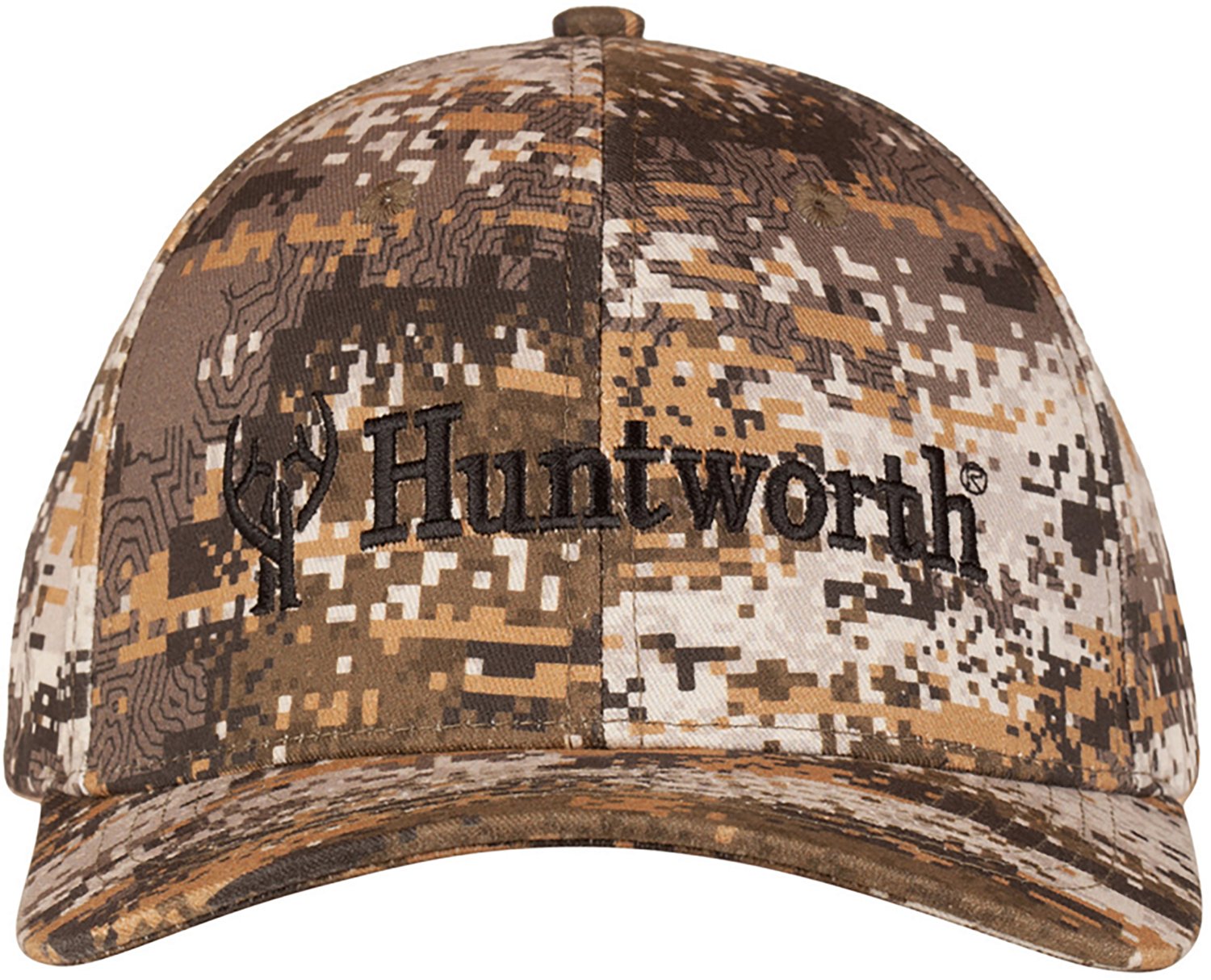 Huntworth Men's Snapback Camo Cap - view number 3