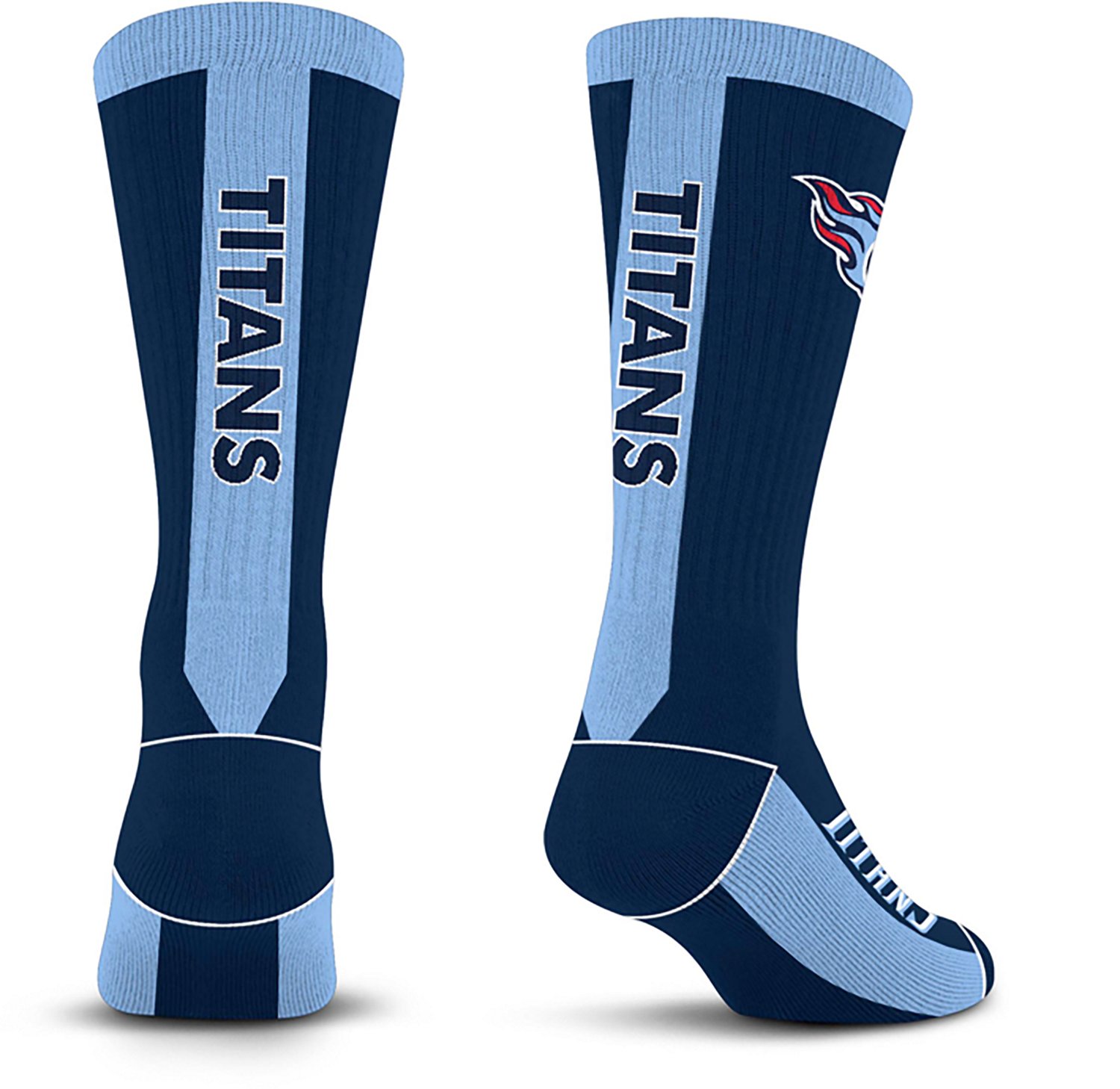 For Bare Feet Tennessee Titans MVP Crew Socks - view number 2